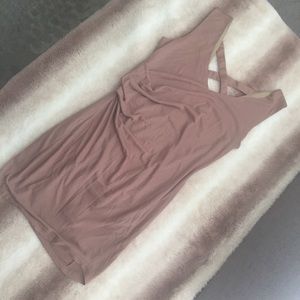 Nude Mini Dress